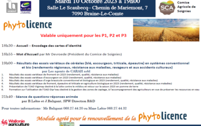 Conférence phyto à Braine-le-Comte